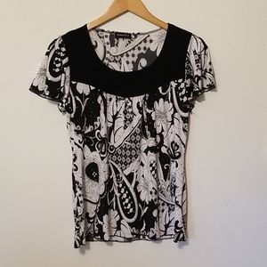 Brittany Black Blouse